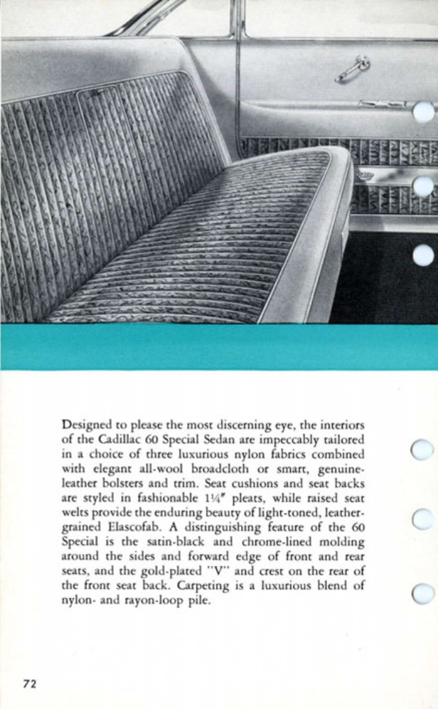 1956 Cadillac Salesmans Data Book Page 41